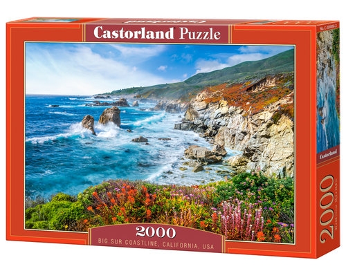 Puzzle 2000 el. C-200856-2 Big Sur Coastline, California, USA