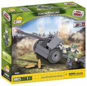 Cobi: Mała Armia WWII. 7,5 cm PaK 40 - 2185