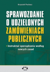 Sprawozdanie o udzielonych zamówieniach publicznych