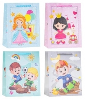 Torebka dziecięce 18x24x8cm mix ROZETTE