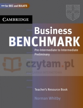 Business Benchmark PreInt-Int TRes Book - Norman Whitby