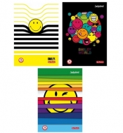 Brulion Herlitz Smiley A5/96k w kratkę mix (9563859)