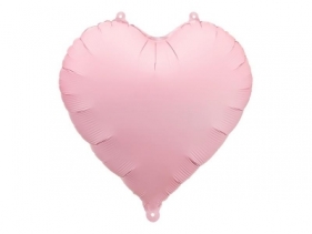 Balon foliowy Serce 45cm różowy