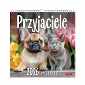 Kalendarz ścienny kwadrat - Przyjaciele