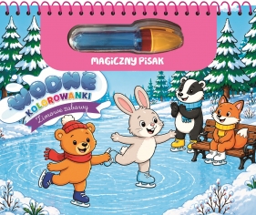 Wodne kolorowanki. Zimowe zabawy - Opracowanie zbiorowe
