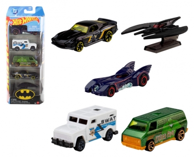 Hot Wheels 5-pak aut Batman