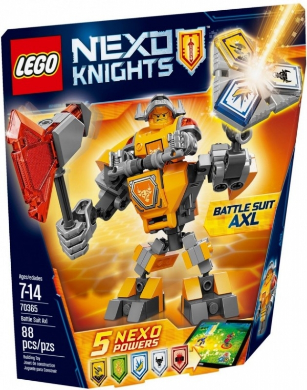 Nexo Knights Zbroja Axl'a (70365)
