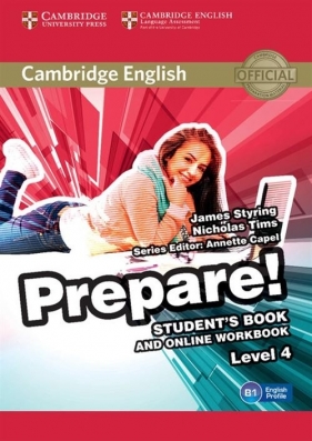 Cambridge English Prepare! 4 Student's Book - Styring James, Tims Nicholas