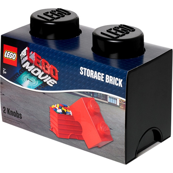 LEGO Pojemnik 2 Movie Czarny (40021750)
