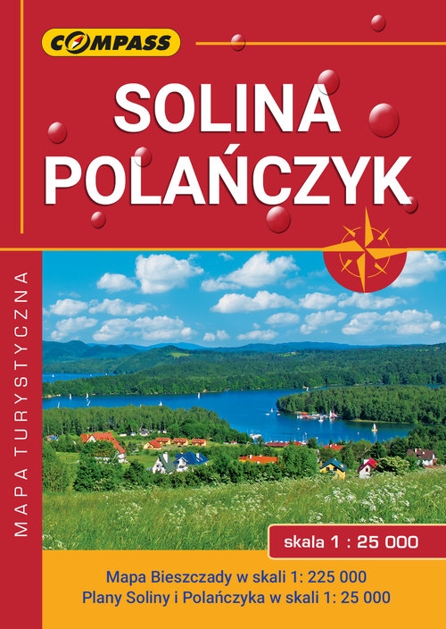 Solina Polańczyk Bieszczady mapa