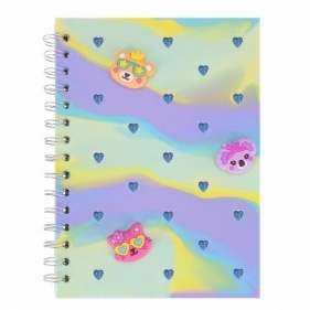 Kołonotes silikon A5 Animals