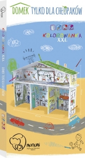 Kolorowanka 3D XXL Domek tylko dla chłopaków (MO-489856) (Uszkodzone opakowanie)