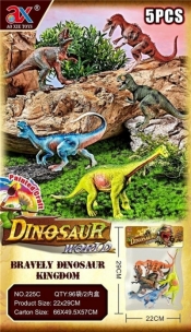 Dinozaury w worku duże 5 elementów