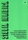 Studia Iuridica nr 62 Legal Education and Legal Profession in the Global World -