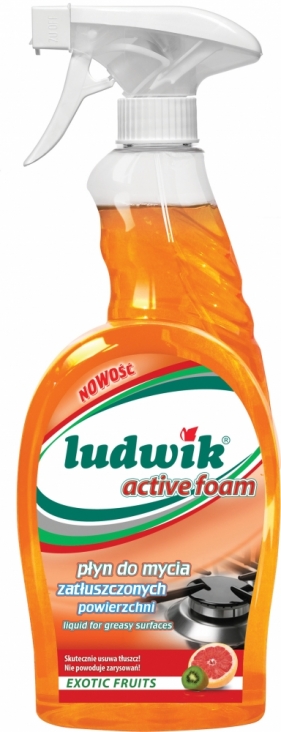 Ludwik, Płyn do mycia zatłuszczonych powierzchni exotic fruits, 750ml