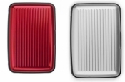 Wizytownik aluminium srebrny