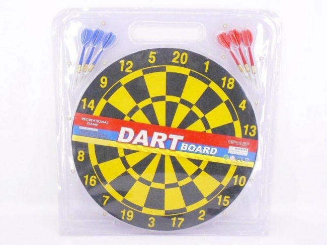 Tarcza z rzutkami double blister