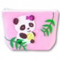 Filcowy portfelik Panda różowy (STN 6857)