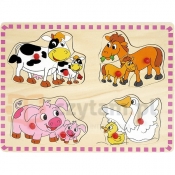 BRIMAREX Ukł. Drewniana Zwięrzeta (1567857)