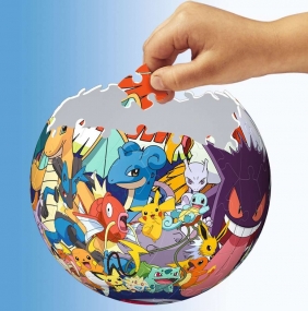 Puzzle 3D 72: Kula Pokeball Pokemon (11785)