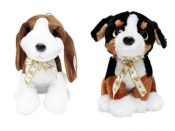 Piesek z kokardą duży