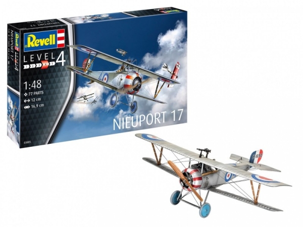 Model plastikowy Nieuport 17 (03885)