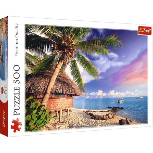 Puzzle 500 elementów Wyspa Bora-Bora (37485)