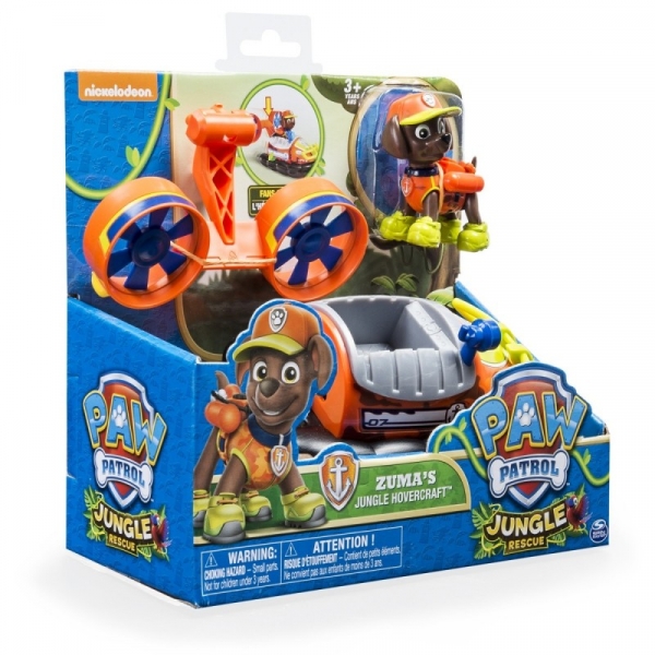 Pojazd specjalny z figurką Psi Patrol Jungle, Zuma (6031703/20079024)