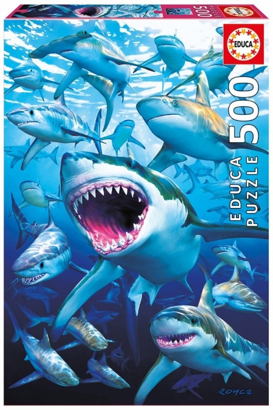 Puzzle 500 elementów Shark club (17085)