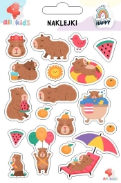 Naklejki dla dzieci Wypoczęta Kapibara