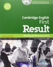 Cambridge English First Result 2015 Workbook with Multi Rom & Online practice - Tim Falla, Paul A. Davies