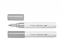 Marker Pintor SW-PT-F srebrny (6szt) PILOT