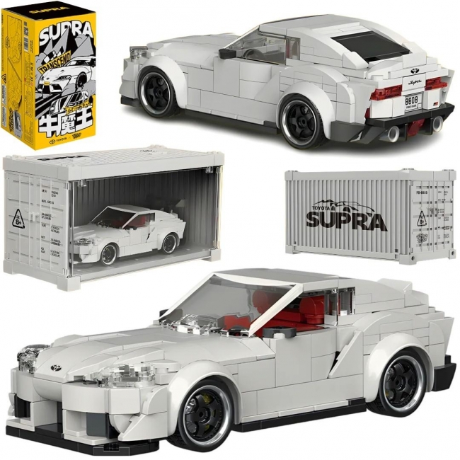 Klocki auto toyota supra 1:32 367el