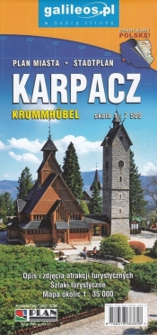 Karpacz plan miasta 1:7 500