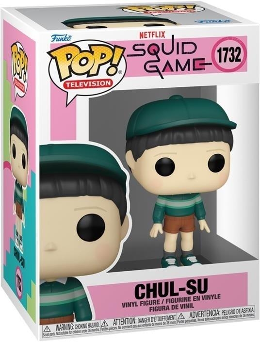 <img src='https://webimage.pl/pics/858/4/d0889698834858.jpg' style='height:440px' /> Figurka Funko POP Squid Game: Chul-Su
