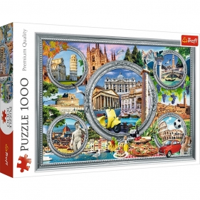 Trefl, Puzzle 1000: Włoskie wakacje (10585)