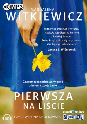 Pierwsza na liście (Audiobook) - Magdalena Witkiewicz