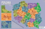Podkładka na biurko - kody pocztowe Polska