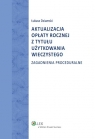 Aktualizacja opłaty z tytułu użytkowania wieczystego Zagadnienia Dziamski Łukasz