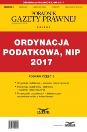 Ordynacja Podatkowa NIP 2017 Podatki Część 3