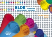 Blok techniczny kolorowy Superior A4 25k.