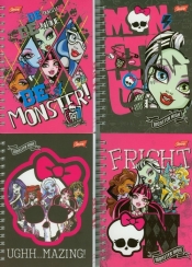 Notes spiralny A6 Monster High