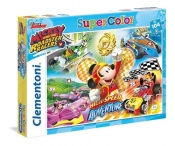 Puzzle Supercolor Mickey i raźni rajdowcy 104 (27085)