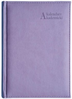 Kalendarz akad. 2023/24 A5 tyg. Vivella fiolet