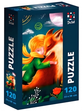 Puzzle - Chłopiec i lis, 120 el.