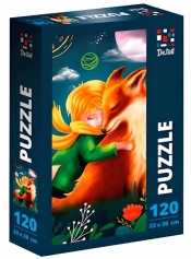 Puzzle - Chłopiec i lis, 120 el.
