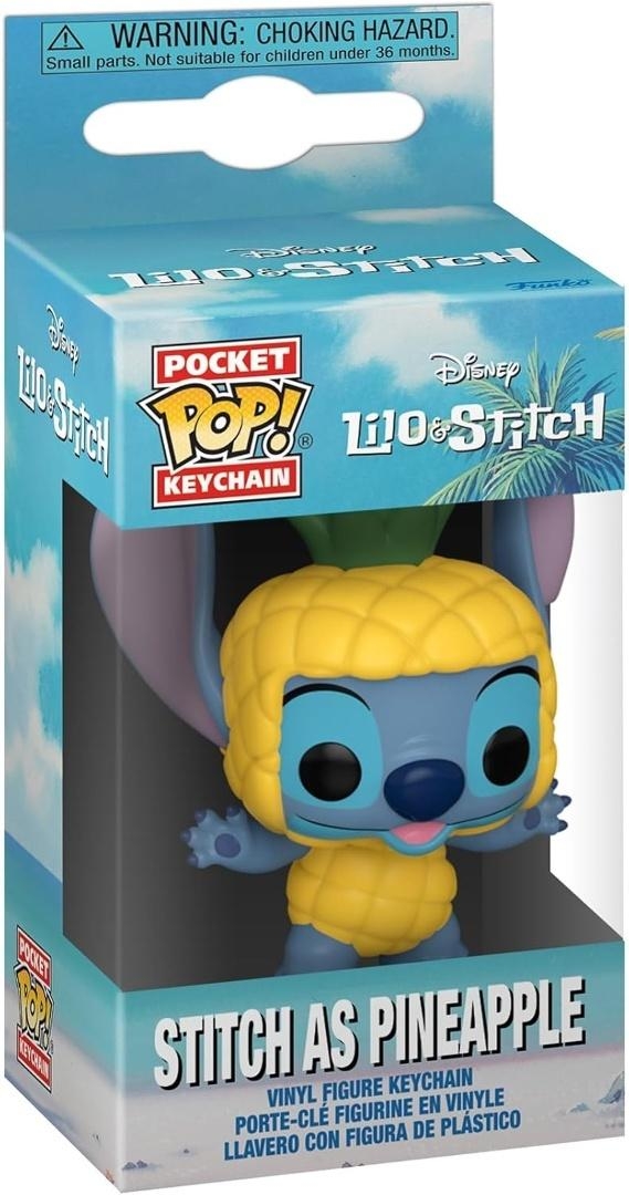 <img src='https://webimage.pl/pics/859/2/d0889698872096.jpg' style='height:440px' /> Figurka Funko POP brelok Stitch as Pineapple