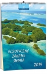 Kalendarz 2019 13 Planszowy Egzotyczne Zakątki