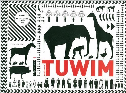 Wiersze dla dzieci - Tuwim (czarno-biała)