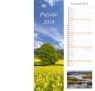 Kalendarz 2019 pasek 15x48 Pejzaże